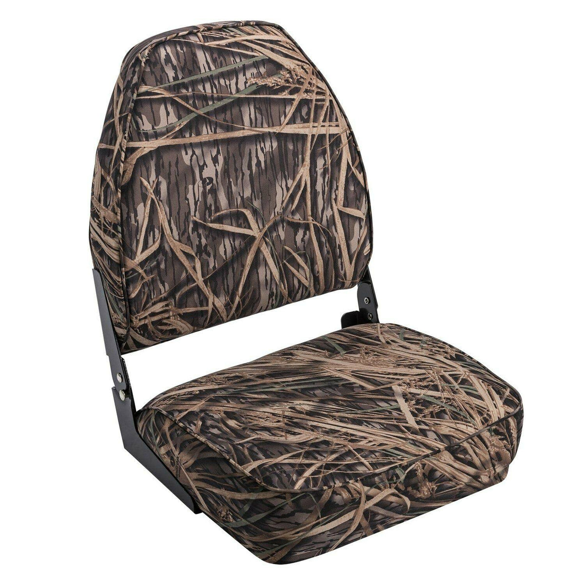 Mossy Oak ShadowGrass Blades High Back Boat Seat G4618