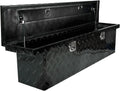 Black Aluminum Pick Up Truck Bed Tool Box Z59444