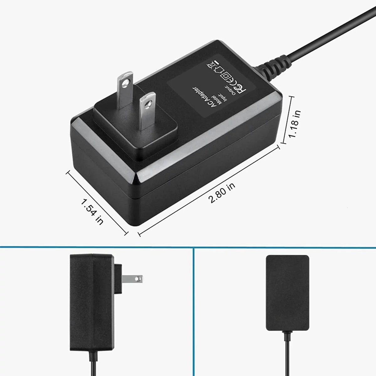 AC DC Adapter Power Supply Cord Cable Charger I91814
