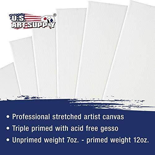 20-Pack 16 x 20 inch Acid Free Stretched Canvas O881