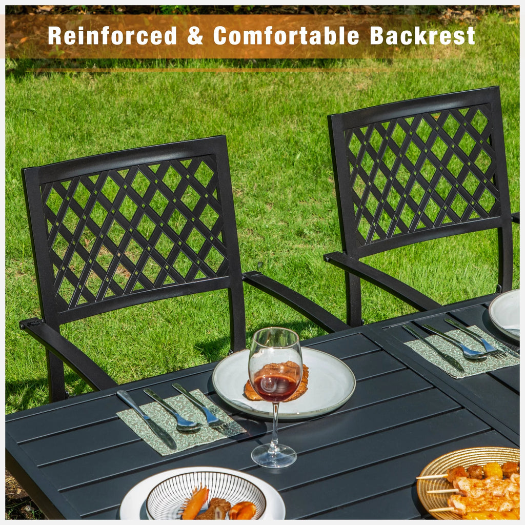 Set of 2 Metal Swivel Outdoor Dining Chairs with Beige Cushions X8361