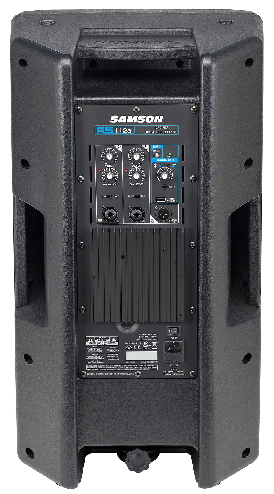 12" 400w Powered PA Speakers with Bluetooth USB N14493