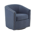 Blue Barrel Swivel Chair D167296
