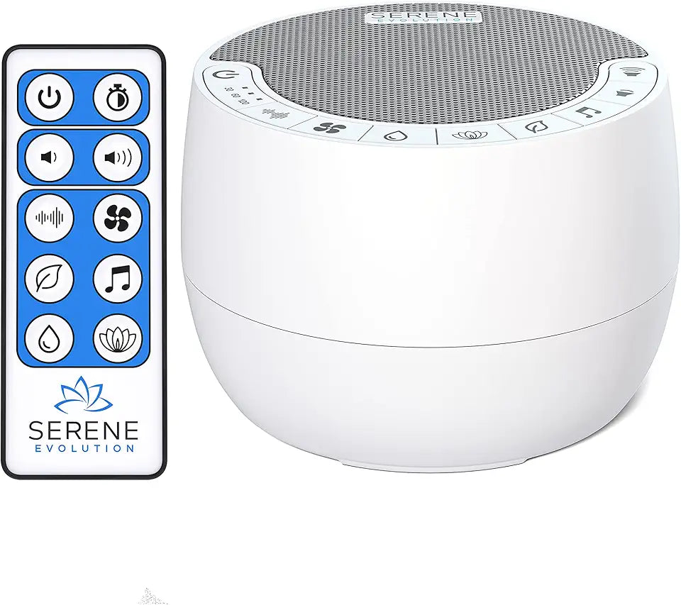 White Noise Sound Machine with Remote Control B1857