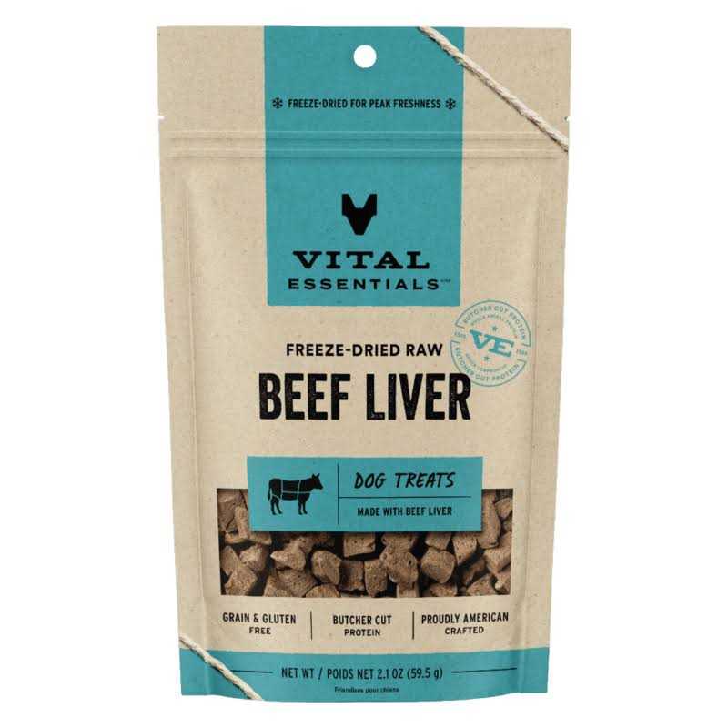Beef Liver Freeze-Dried Dog Treats C837379