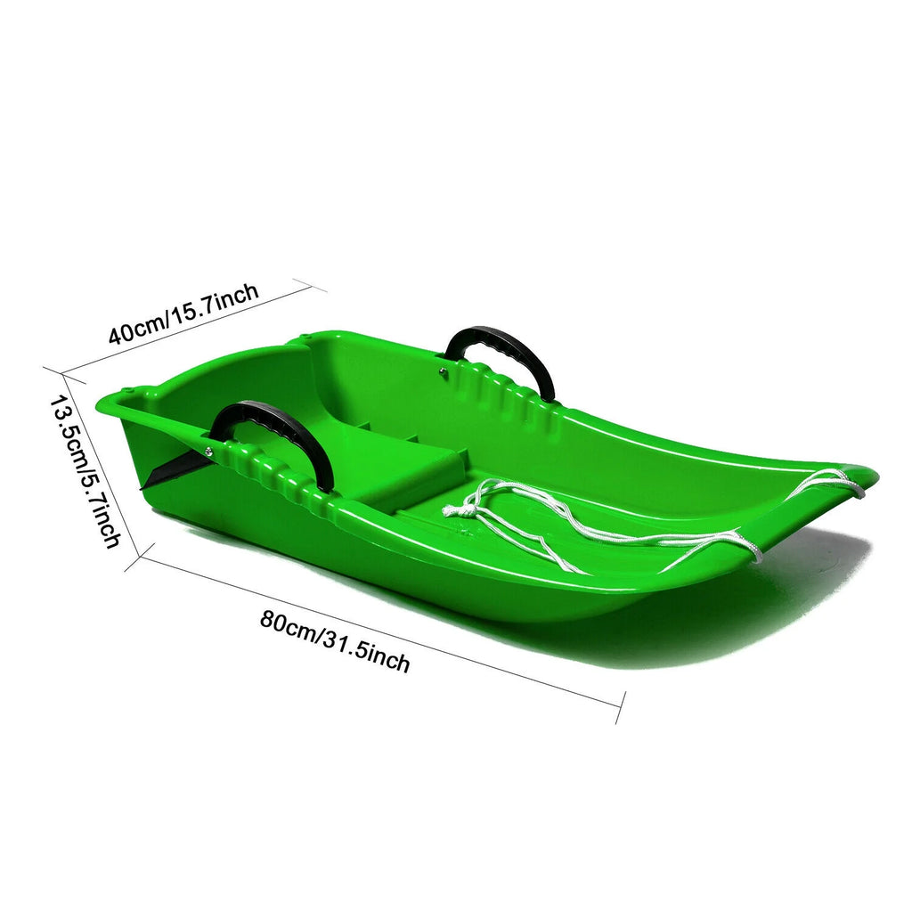 Winter Snow Sled Racer Toboggan Pulling Boat Seat Sled N675783