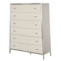 6-Drawer Wood & Metal Chest Q2067
