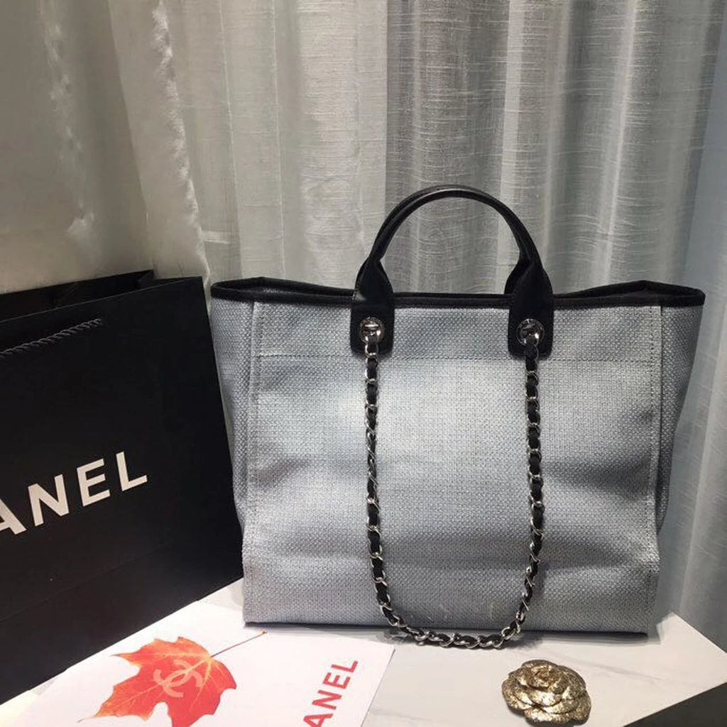 Canvas Tote Bag Light Grey U26050