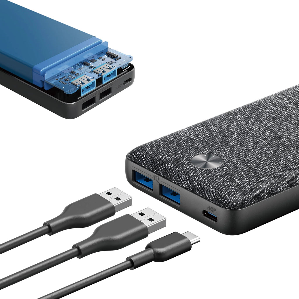 Black Portable Battery Charger R2342