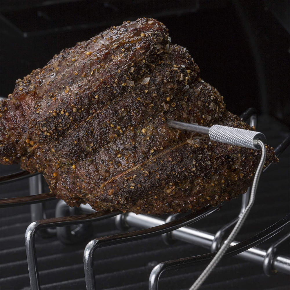 Black Pellet Grill with Grill Cover P5505