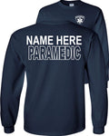 Long Sleeve Graphic Tee Navy Large M708465