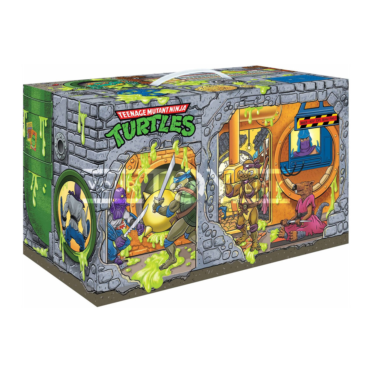 Retro Rotocast Sewer Lair Action Figure Set W5449