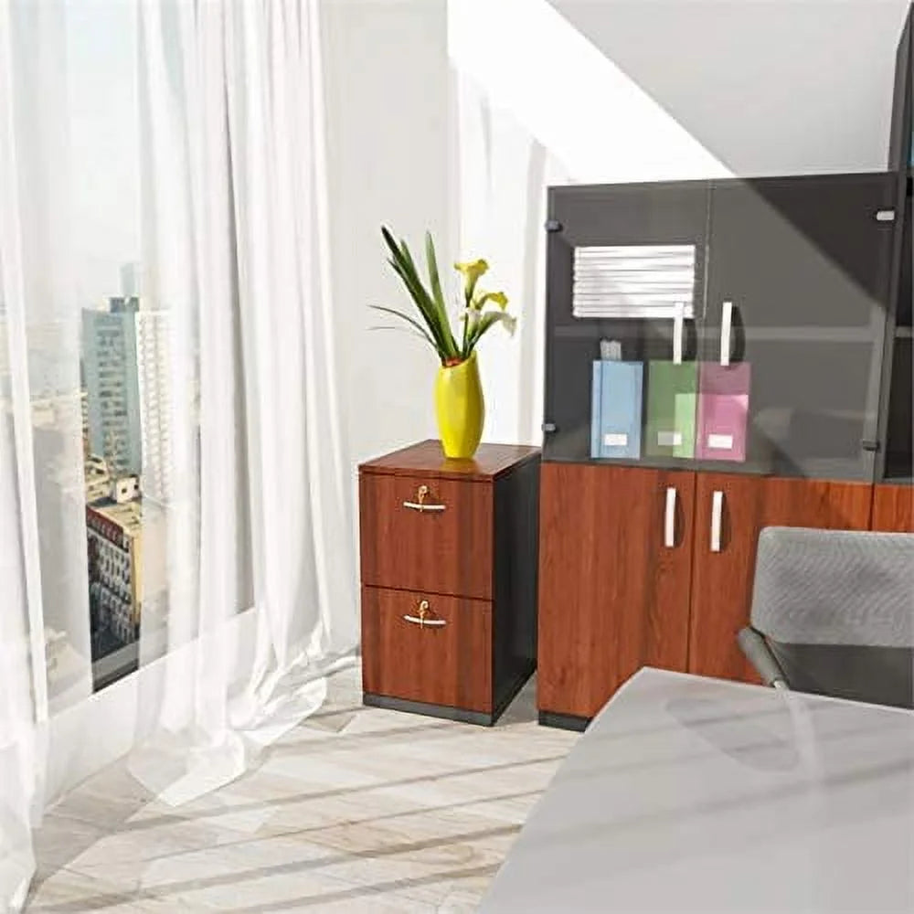 2 Drawer Transitional File Cabinet C487262