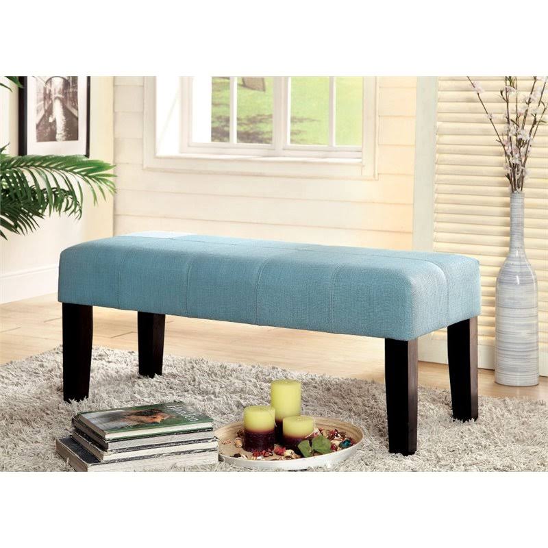 Blue Fabric Bench C94171