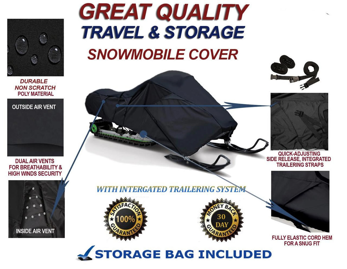 300D Snowmobile Travel and Storage Cover E3681