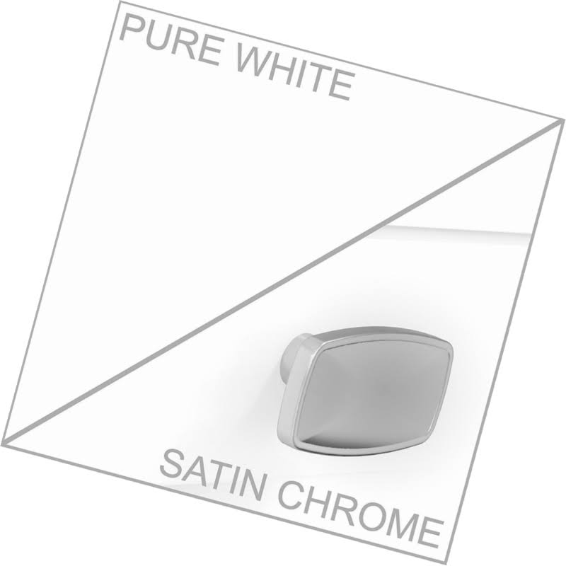 Pure White Computer Desk with Bookcase and Organizer L518230