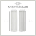 Velvet Light Filtering Hidden Tab Top Curtain Panel Pair, 52"x84", Taupe O603