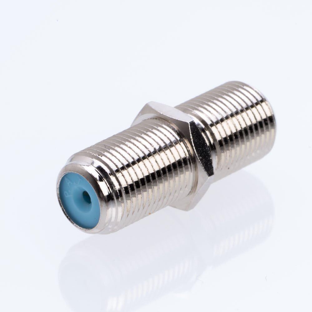 F81 F Female to Female Coupler F-Type Adapter Connector (100 Pack) Y944