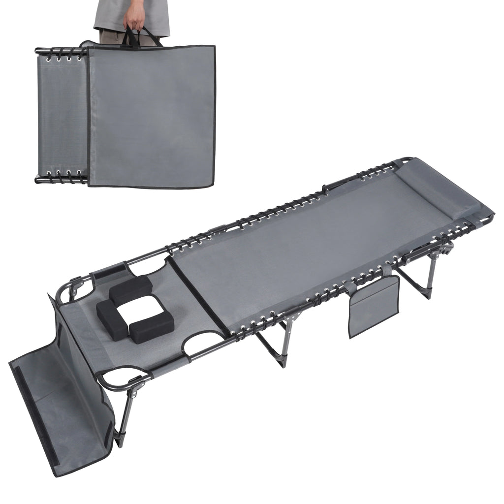 5-Position Adjustable Tanning Chair with Face & Arm Hole A147374