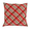 Square Plaid Pillow Y9365