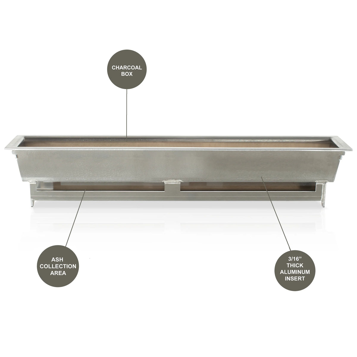 36" Tabletop Charcoal Grill H312