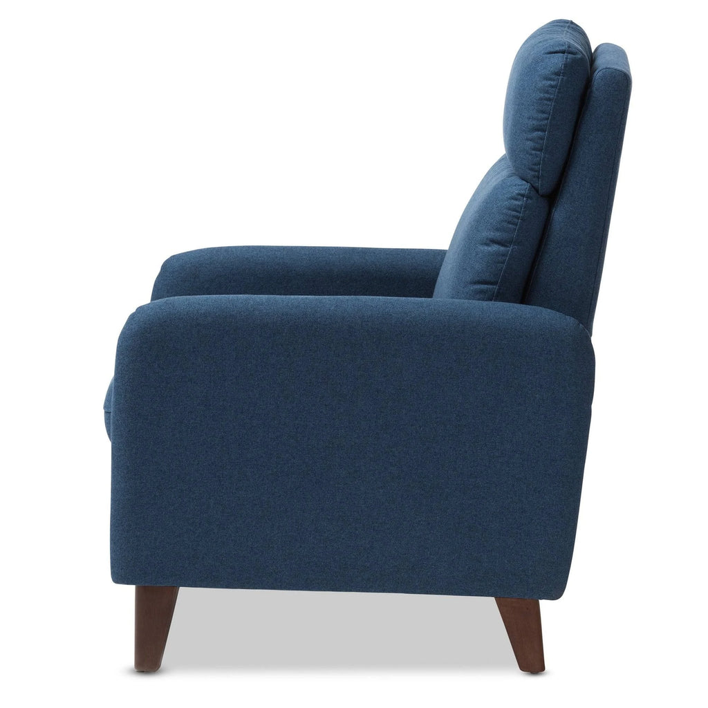 Grey Fabric Recliner N491