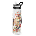 Clear 32oz Tritan Water Bottle with Straw A488