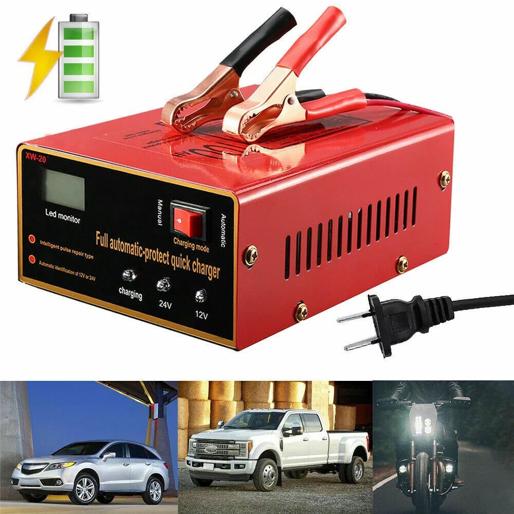 12V/24V 10A 140W Battery Charger E20241