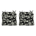 Tufted Plush Outdoor Wicker Chair Cushion, 2 Pack, 20 x 18 V6139