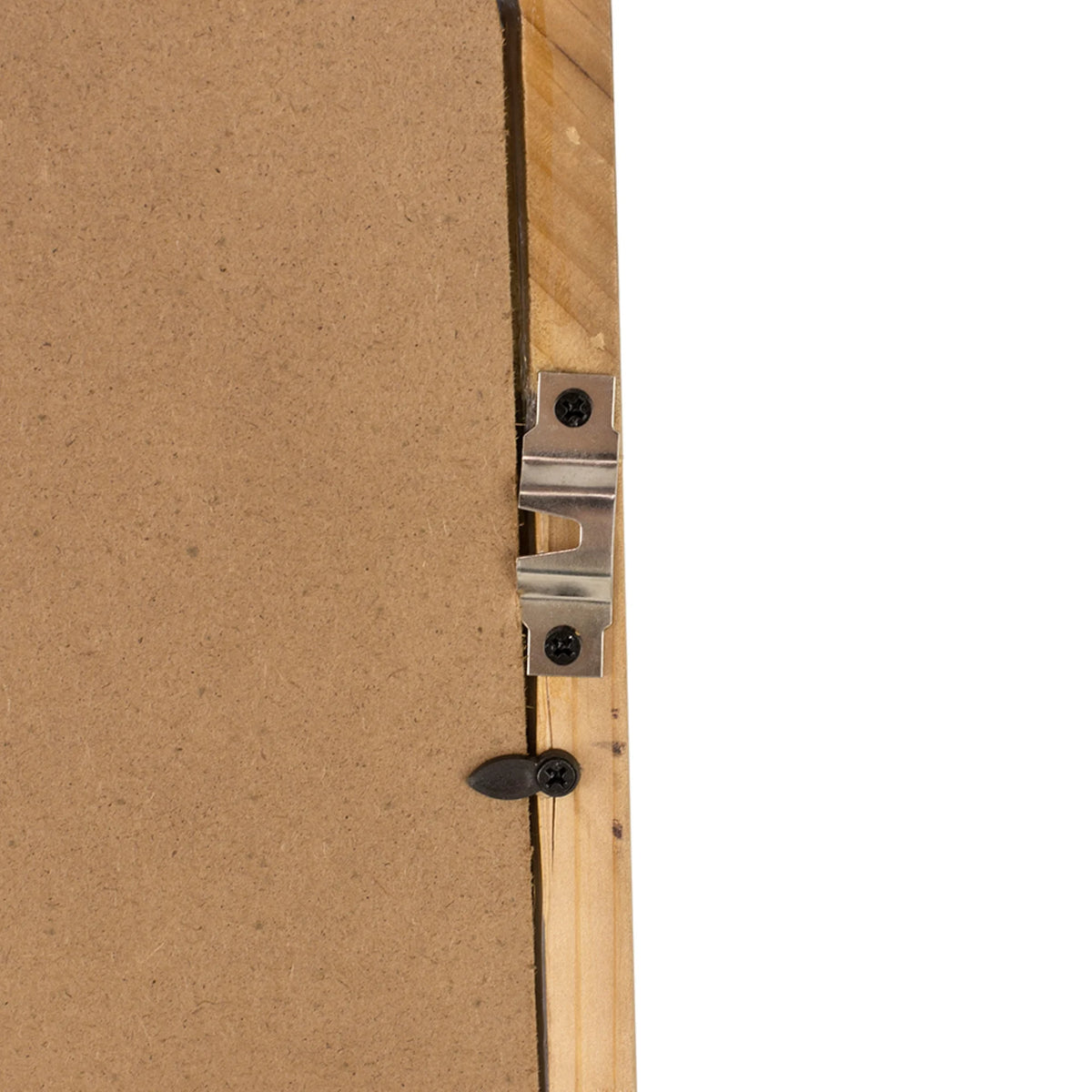 Wooden Square Wall Mirror E376172