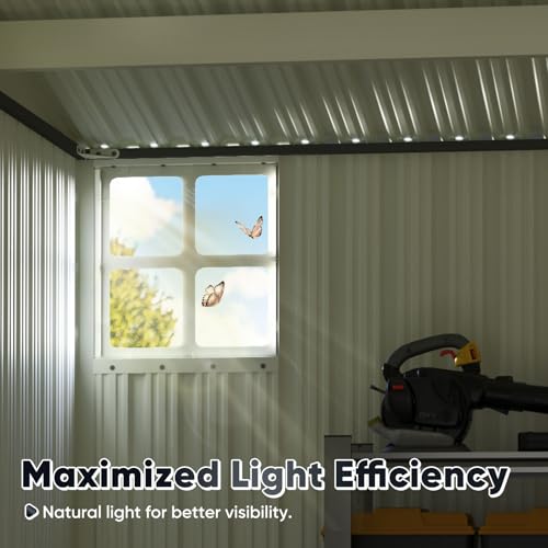 5X3 FT Heavy Duty Outdoor Metal Storage Shed F583207