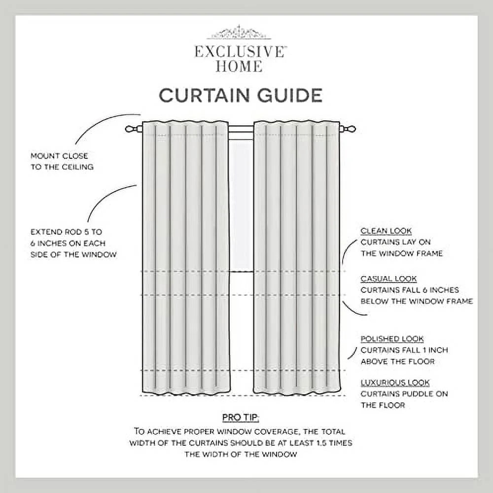 Velvet Light Filtering Hidden Tab Top Curtain Panel Pair, 52"x84", Taupe O603