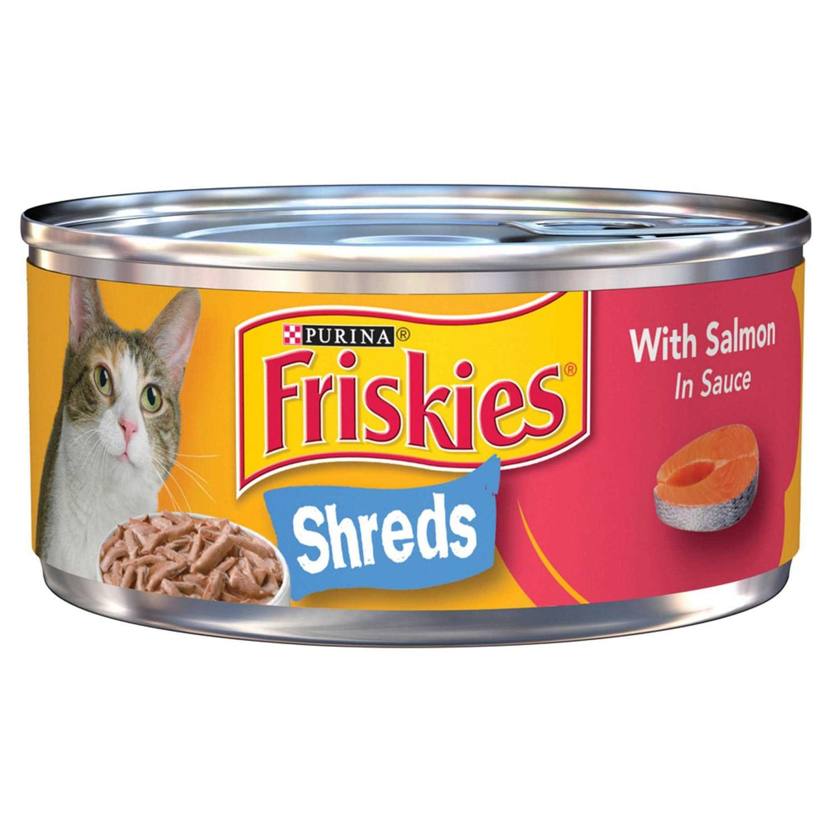 Shreds Wet Cat Food Salmon in Sauce F3247
