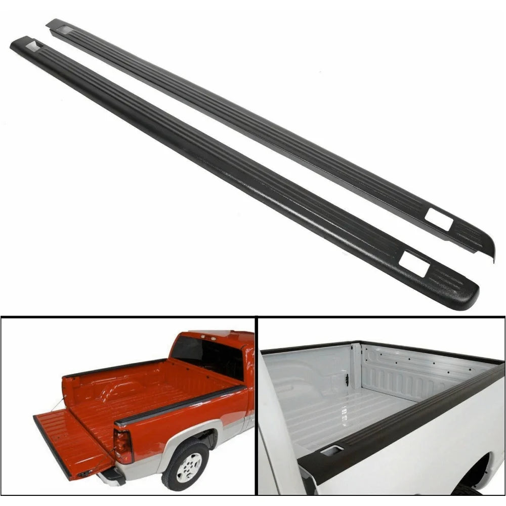 Black Bed Rail Caps V162