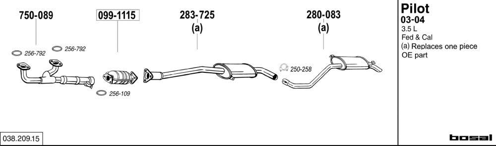 Exhaust Pipe E56387