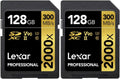 128GB SD UHS-II Memory Card 2 Pack R6614