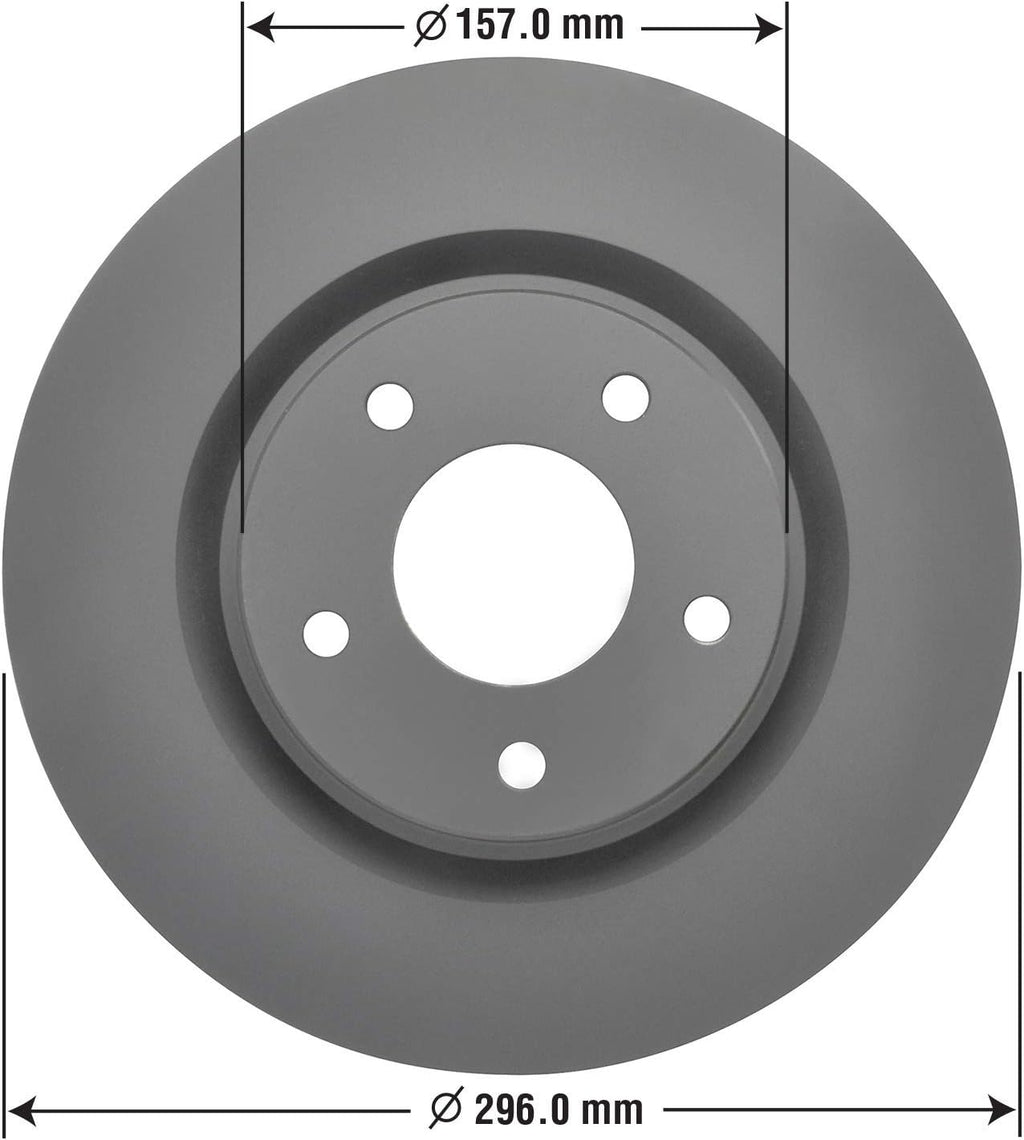 Front Brake Rotor Pack of 2 U660
