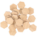48pcs Mini Hexagon Bamboo Floorboard Doll House Prop P263