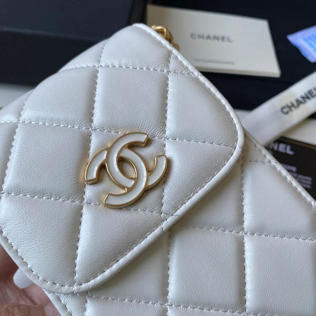 White Phone Holder Bag G4967