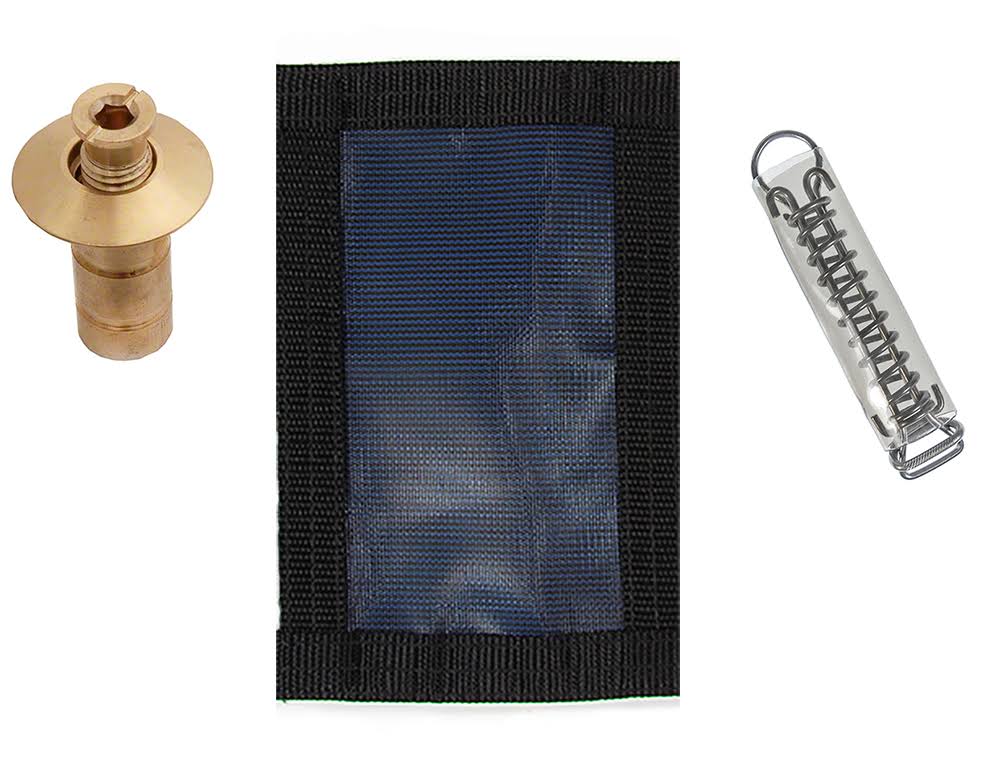 Rectangular Mesh Safety Cover 16 x 38 Feet Gray K6157