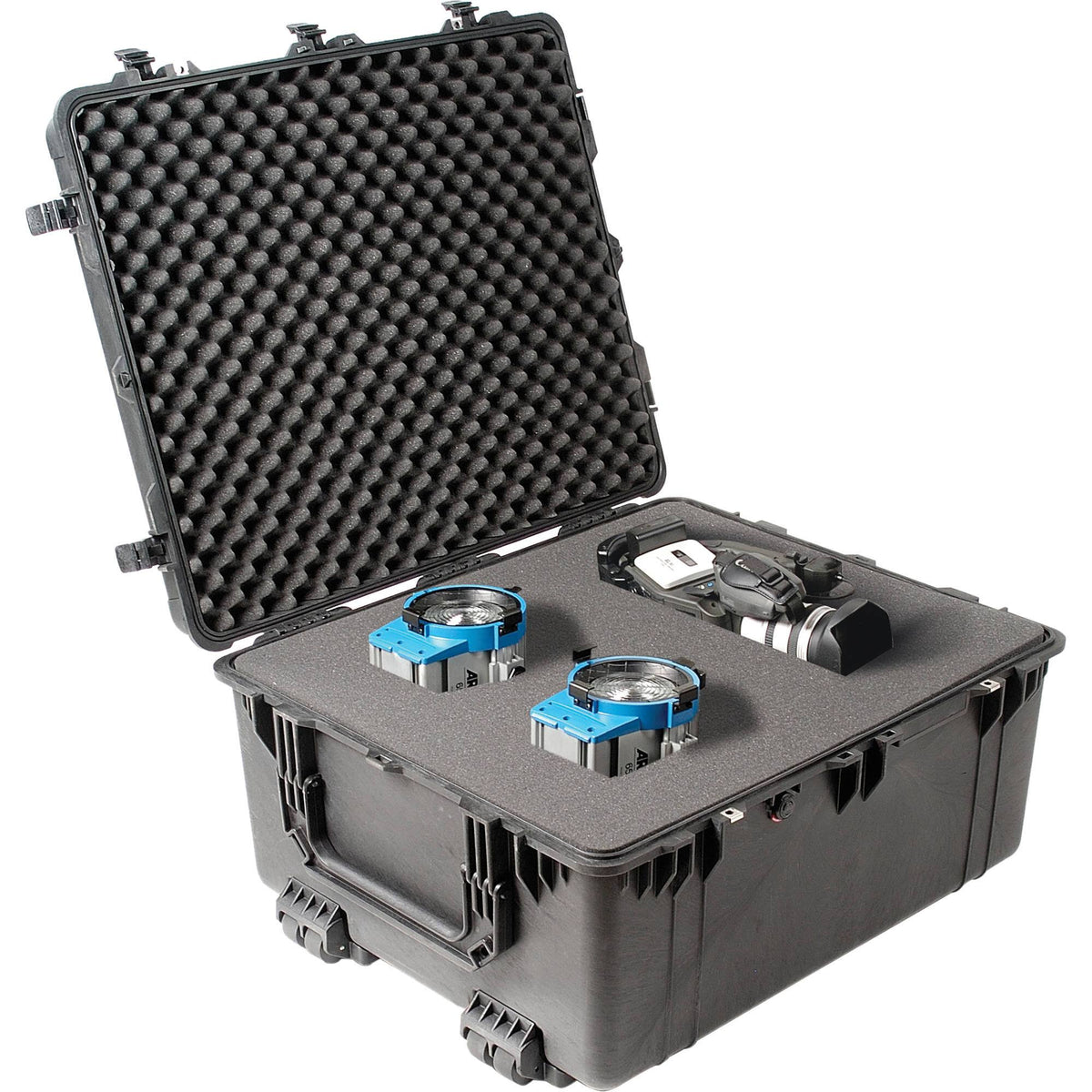 Black Transport Case with Foam A5747
